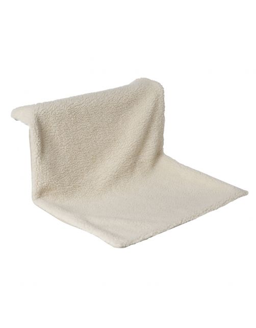 Adori Hangmat Verwarming Lambskin - Kattenhangmat - 50x38 cm Bruin Wit