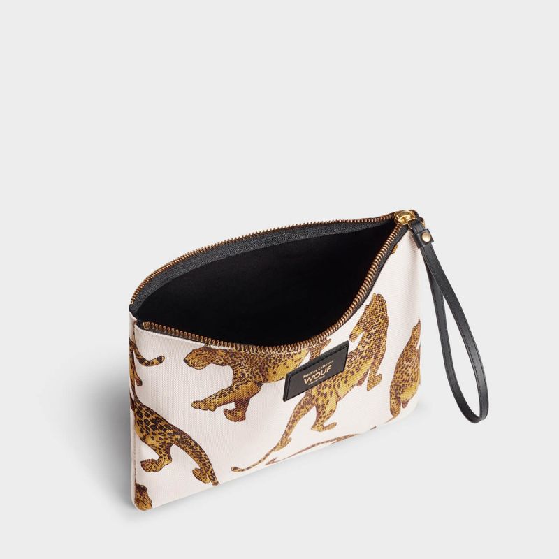 Pochette large XL 26 cm The Leopard