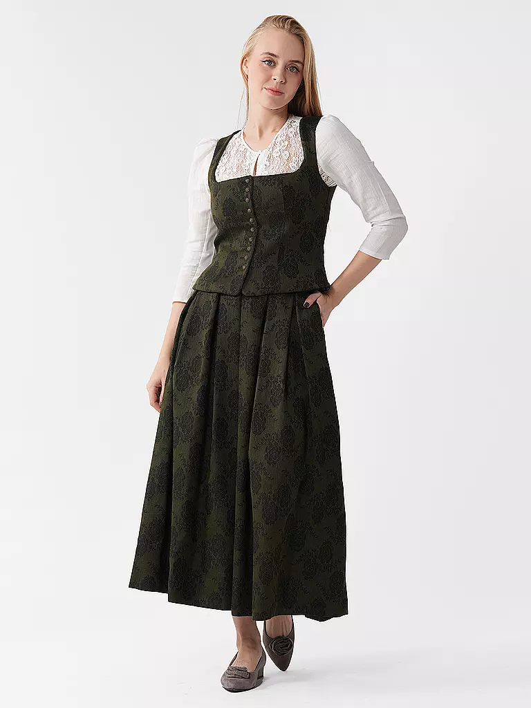 GOTTSEIDANK Trachtenrock FENNEL olive