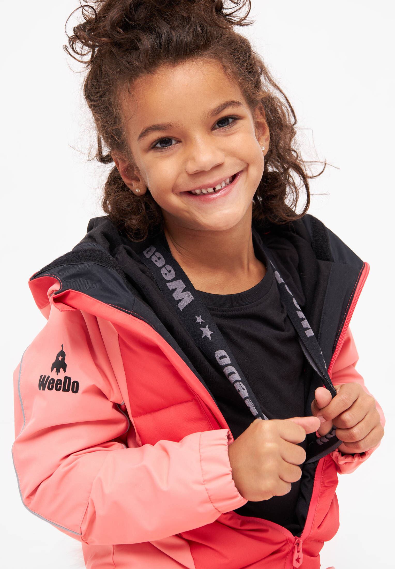 WeeDo| Mädchen Skioverall UNIDOO SILVER Einhorn