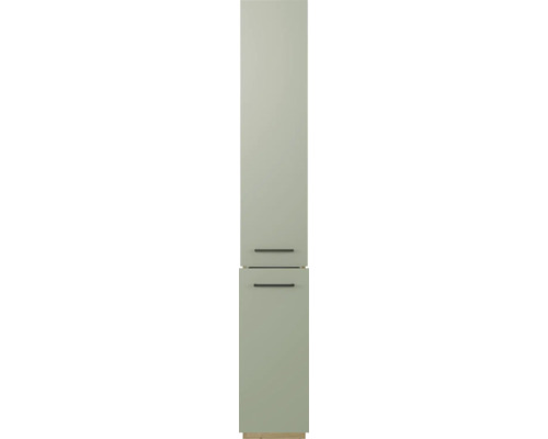 Flex Well Cara Apothekerskast (B x D x H): 30 x 57 x 200 cm, groen mat, gedemonteerd