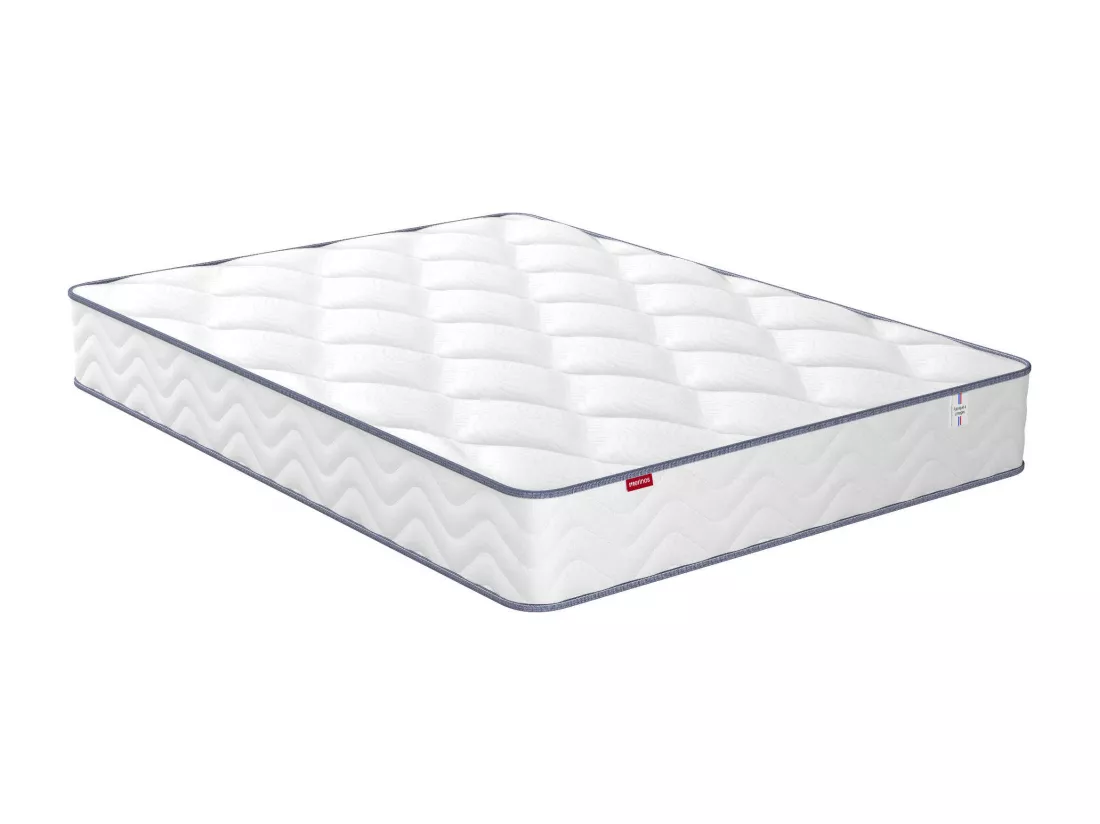 Matelas ressorts ensachés + mousse mémoire Merinos SWEETY 90x190