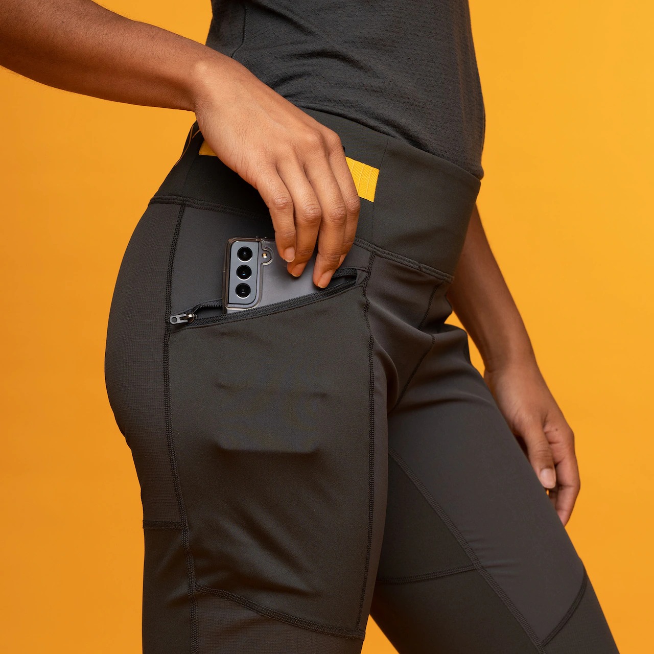 Y LightLine Progressive Tights Dame Dark Shadow Grey