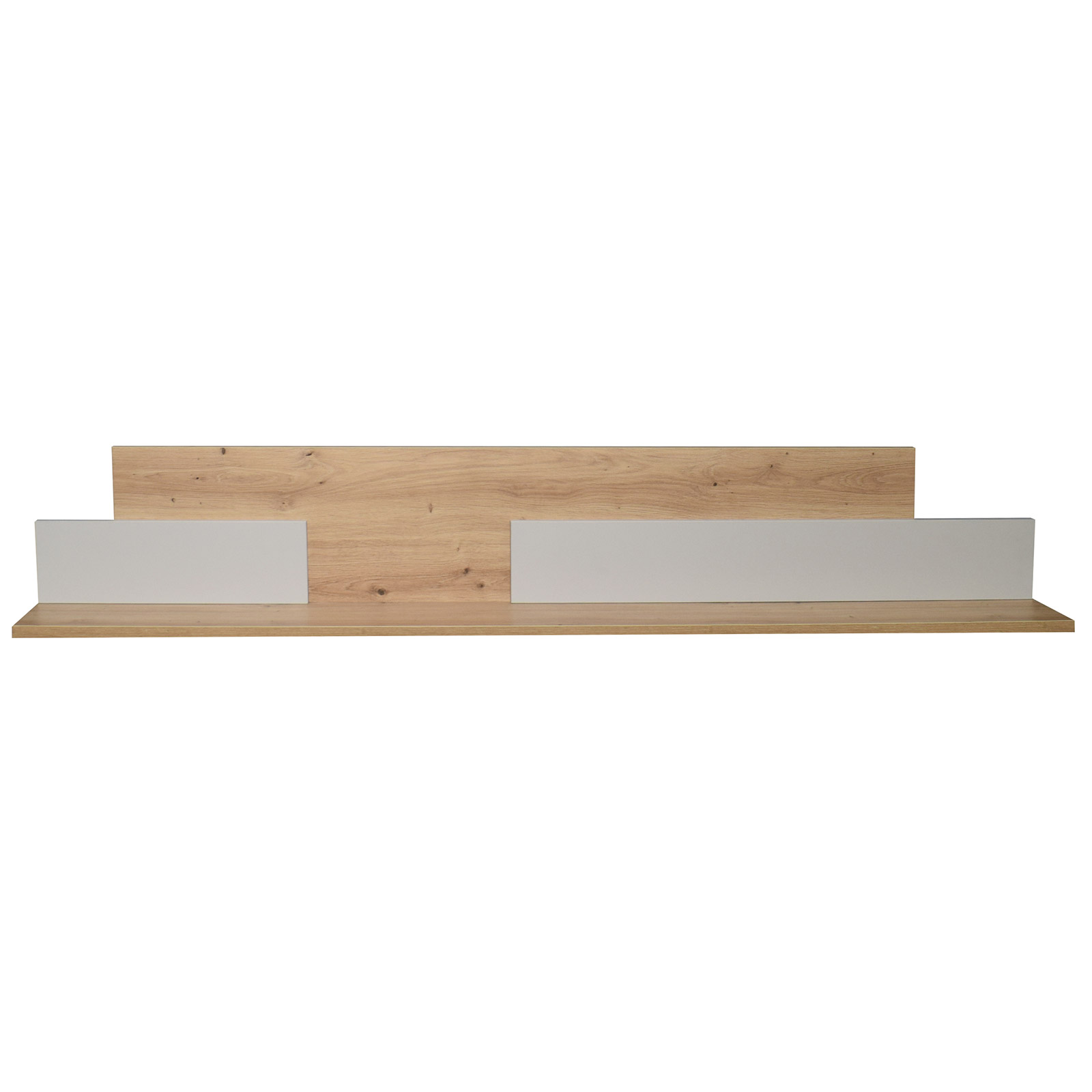 Wandboard - kreidegrau - Asteiche - 150 cm