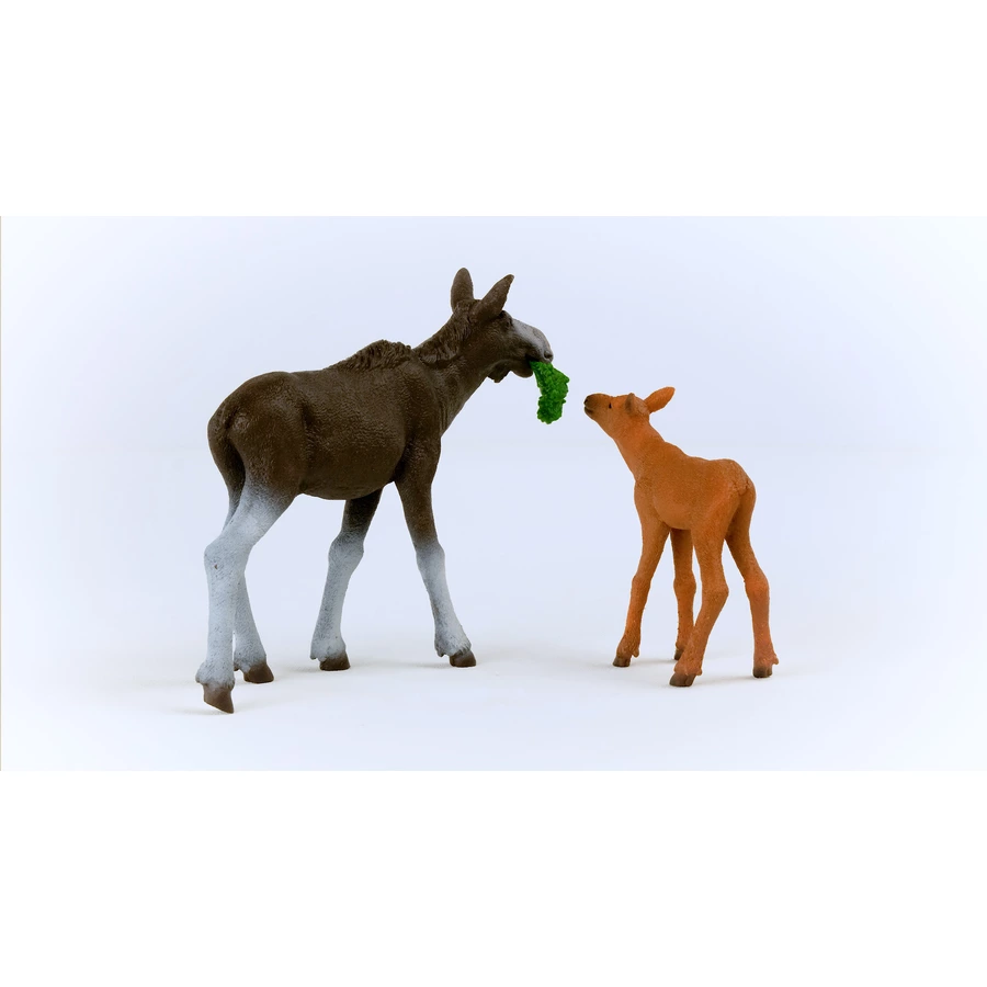 schleich® Elchkuh mit Kalb 42629