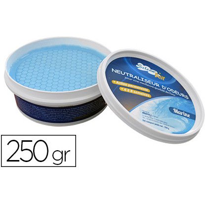 Désodorisant coldis sclean'air gel neutralisateur mauvaise odeur animale végétale industrielle air marine boîtier 250gr