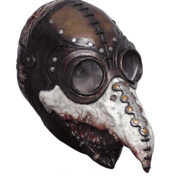 Ghoulish Máscara De Cabeça De Dr. Peste Ensanguentada One Size Multicolor