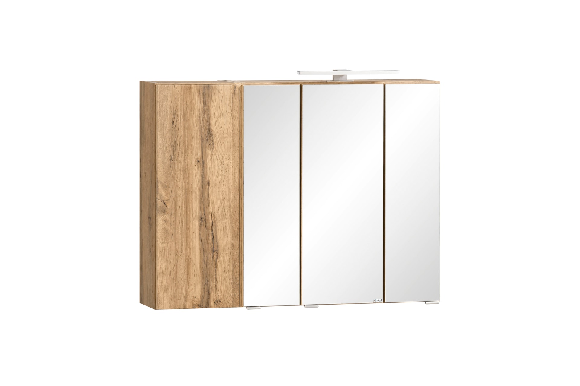 Bad-Spiegelschrank GENT braun MDF-Tür rechts