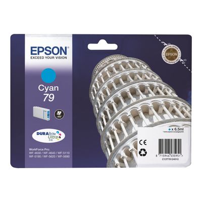 Epson 79 Tour de Pise - cyan - cartouche d'encre originale