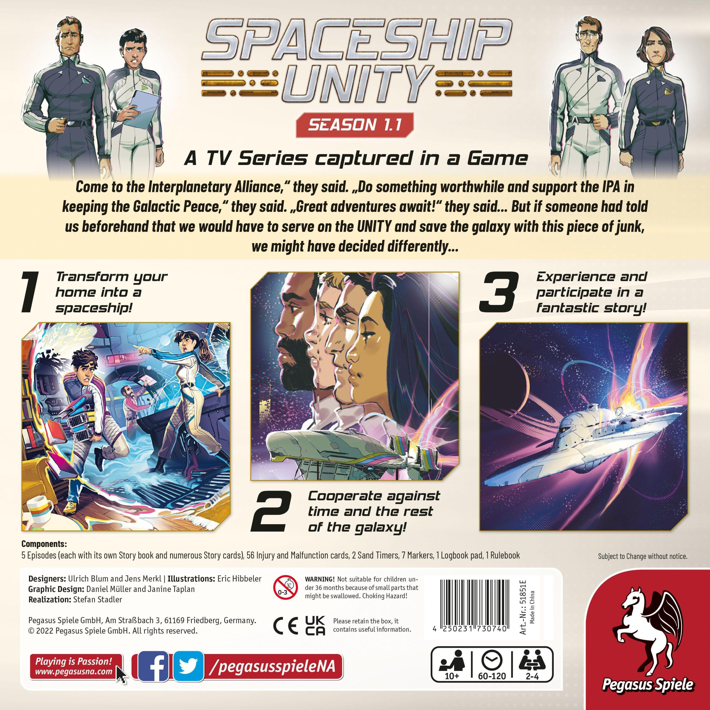 Spaceship Unity - Season 1.1 (englische Auflage)