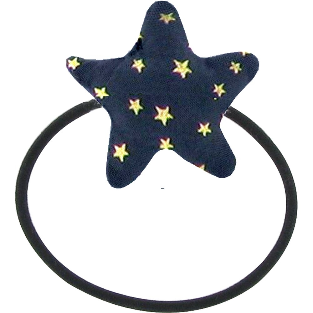 Elastique Cheveux Étoile Etoile Or Marine