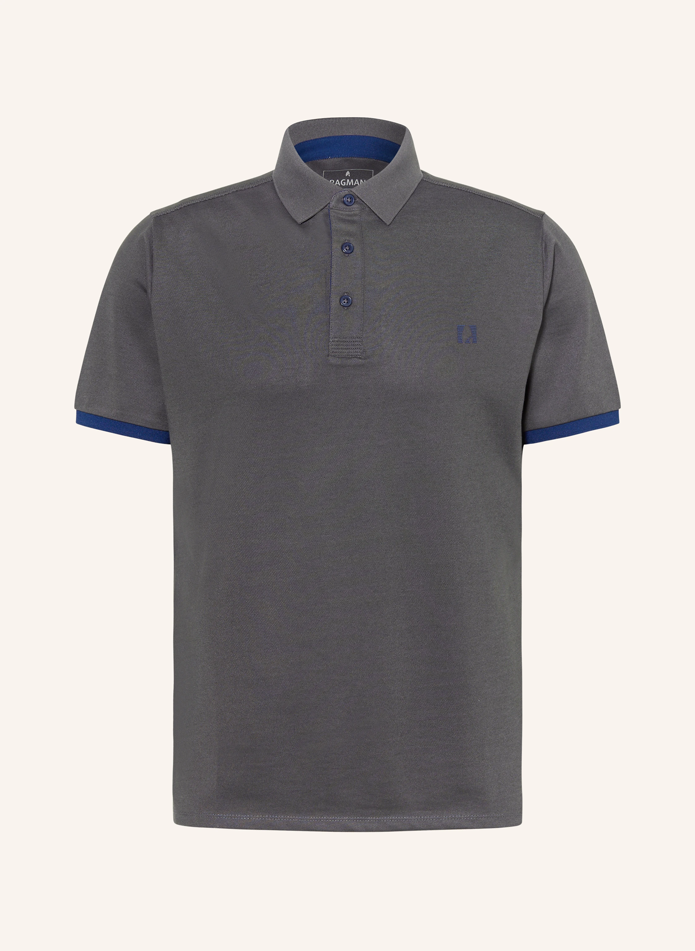 RAGMAN Piqué-Poloshirt Modern Fit