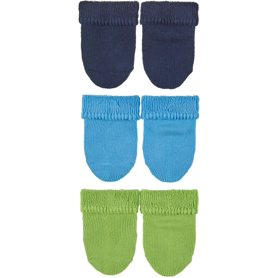 Sterntaler Erstlingssöckchen 3er-Pack Uni marine