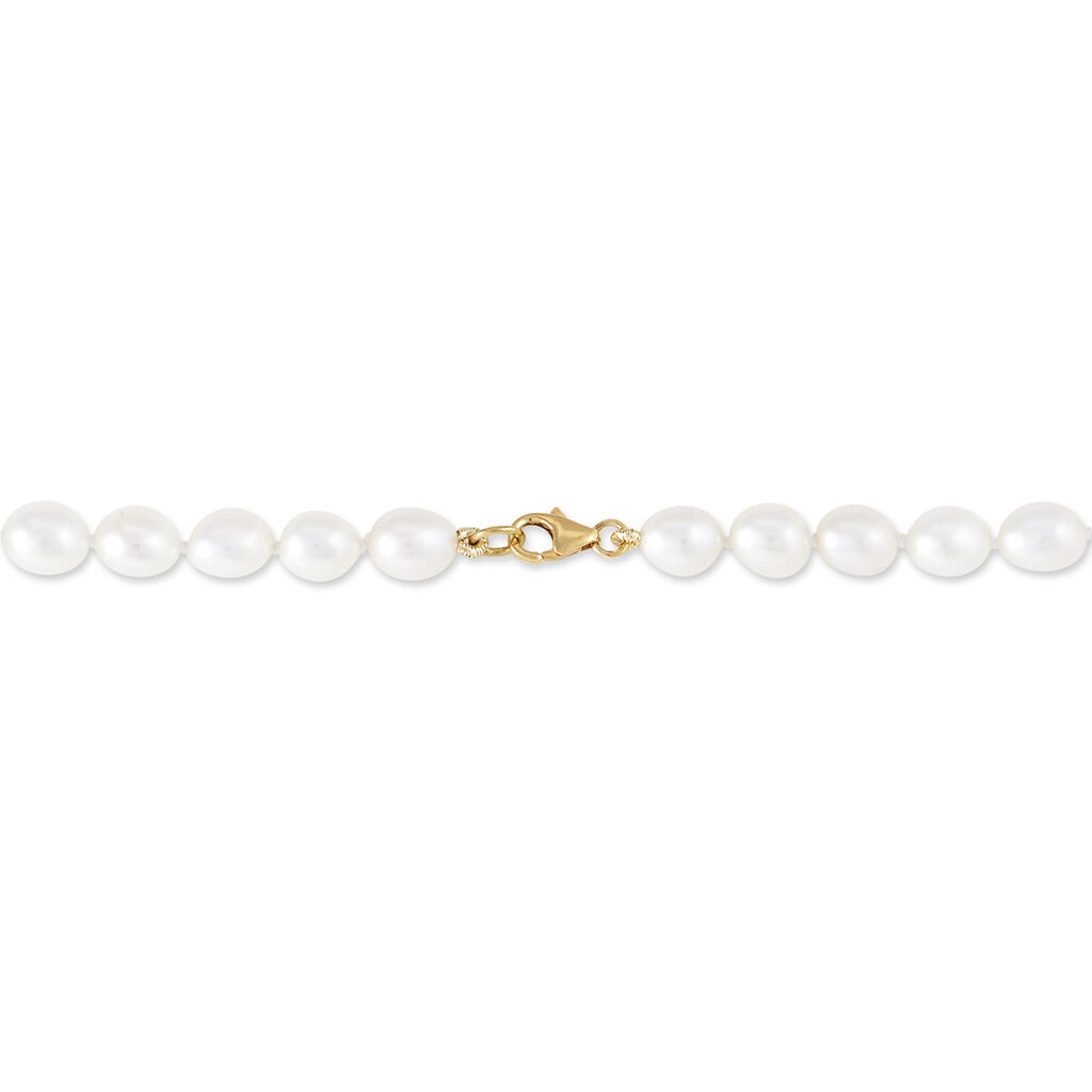 Collier Madlyn Or Jaune Perle De Culture
