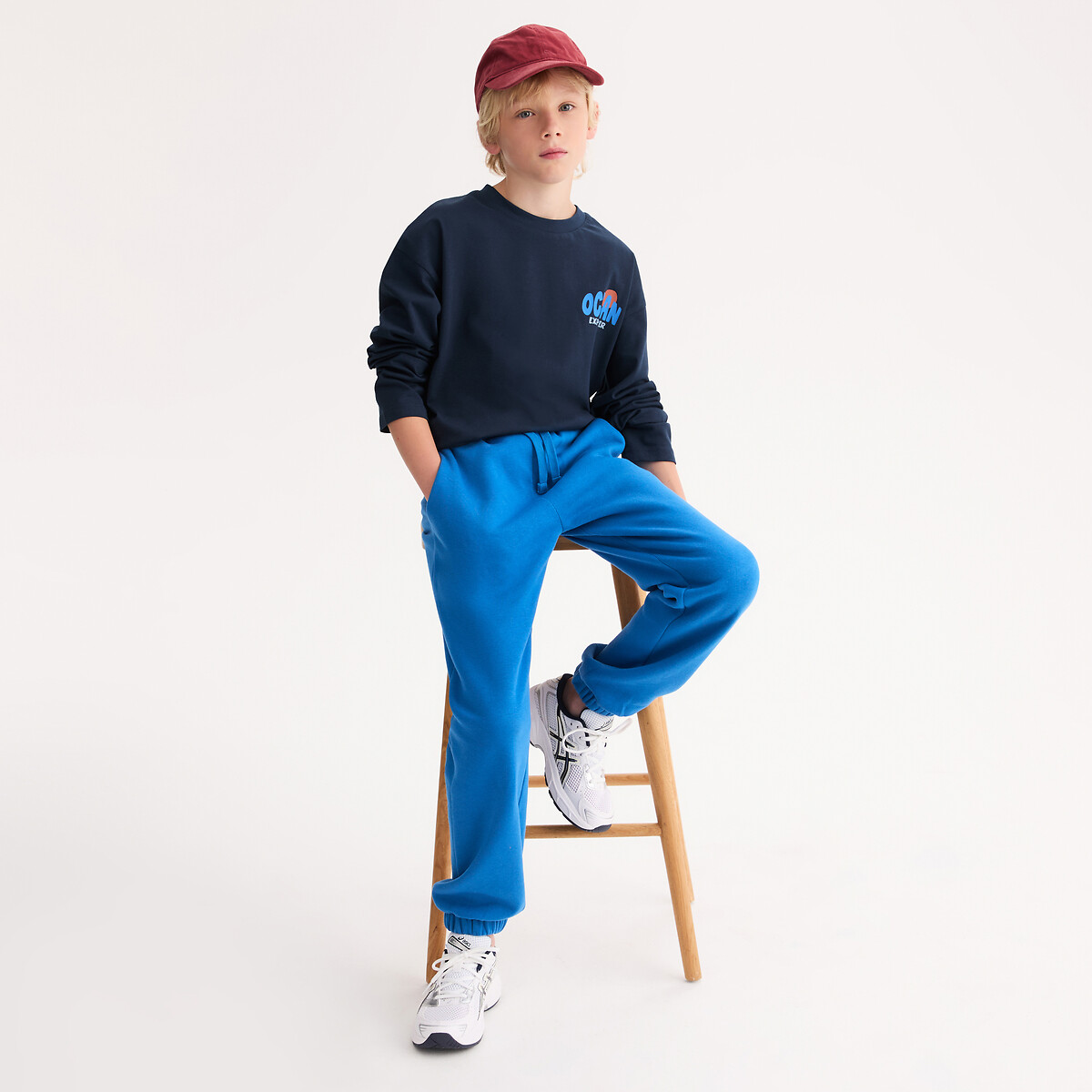 COLEÇÕES LA REDOUTE<br>Calças de moletom oversized