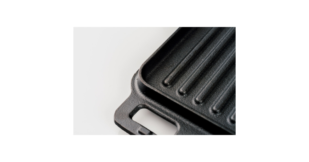 Solo StovePi-Set met Gietijzeren Kookgerei grillplaat  (30 cm)