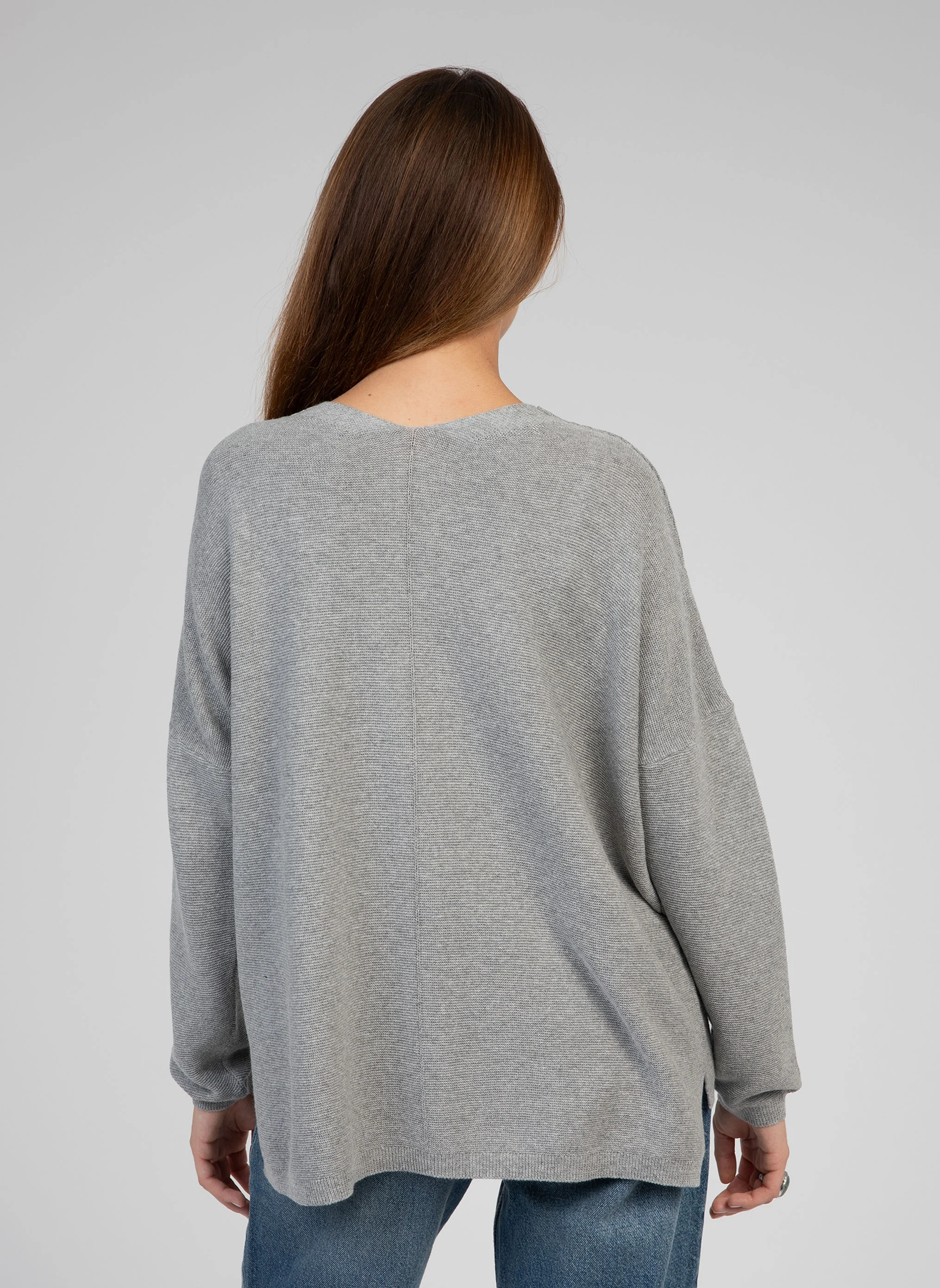 LAMAJAIC - Pull col V| Gris