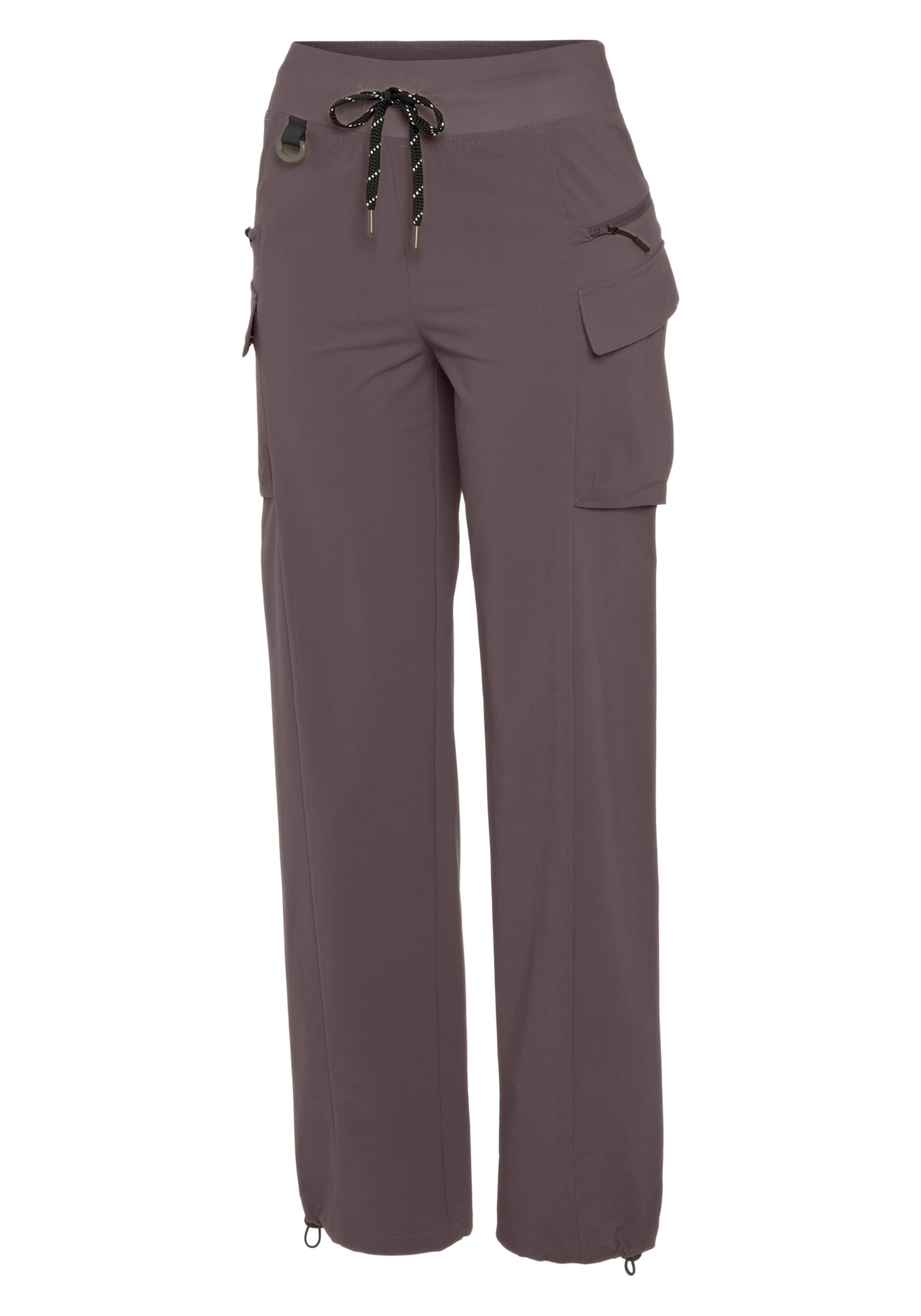 LASCANA ACTIVE Trekkinghose in taupe