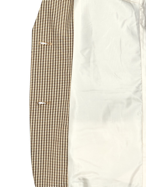 Only - ONLMOLLY L/S OVS CHECK BLAZER TLR - Beige