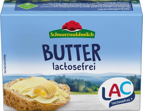 LAC Süßrahmbutter 82% Fett laktosefrei
