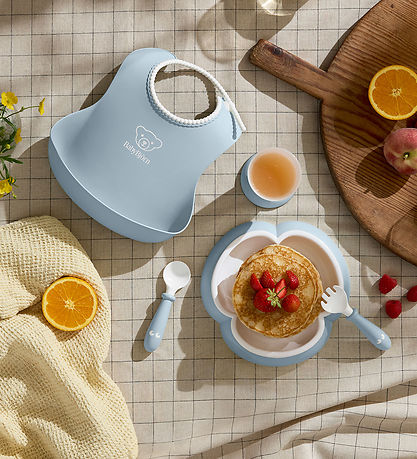 BabyBjörn Geschirr-Set - 5 Teile - Pastellblau