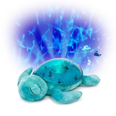 Peluche veilleuse Tranquil Turtle™ Aqua (rechargeable) - CLOUD B