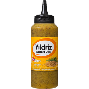 Yildriz Noorse Mosterd Dille Saus  265ml