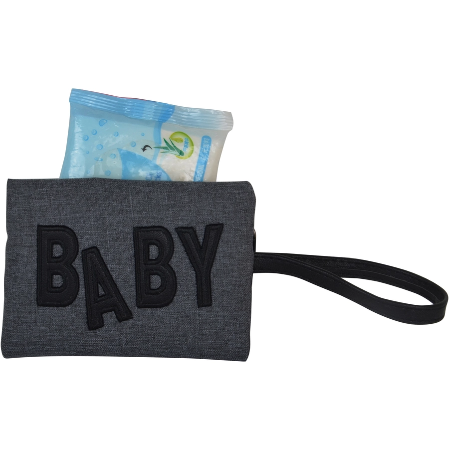 BABY ON BOARD Wickeltasche Daily Smoke Grau