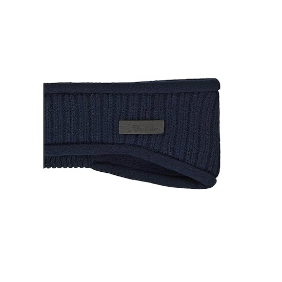 Bandeau en maille côtelée avec oreillettes   Marine        de               Sterntaler