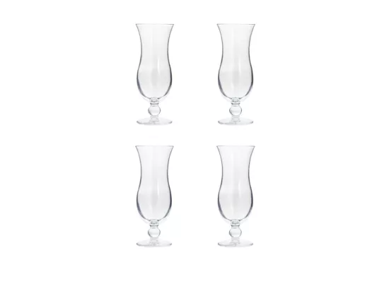 Lot de 4 verres à cocktails - 44 cl - Blue Hawaï
