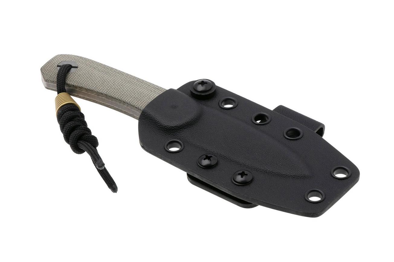 KNAFS Lander 4 KNAFS-00394 Moondust Micarta, vaststaand mes