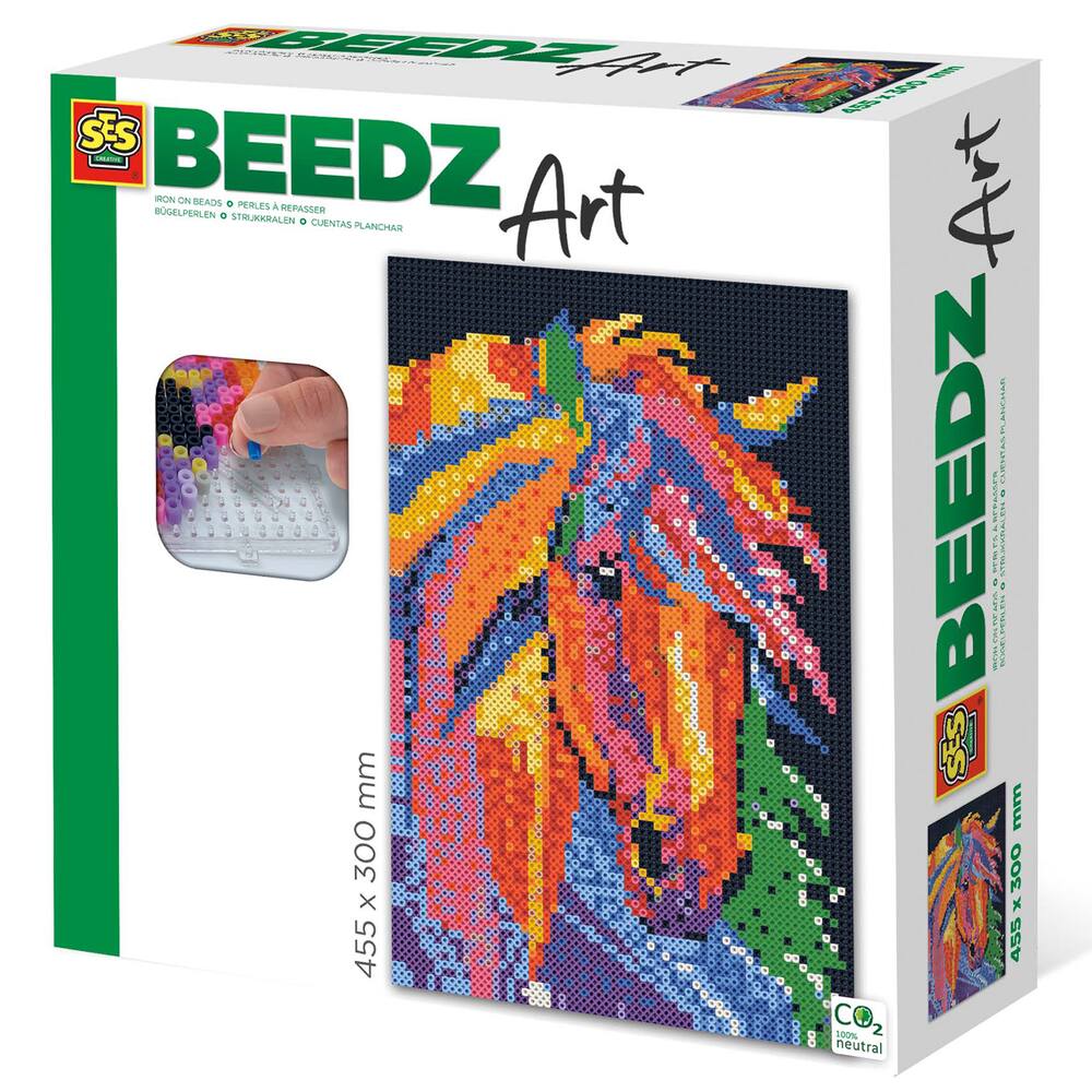 BEEDZ ART - CHEVAL FANTAISIE - PERLES A REPASSER