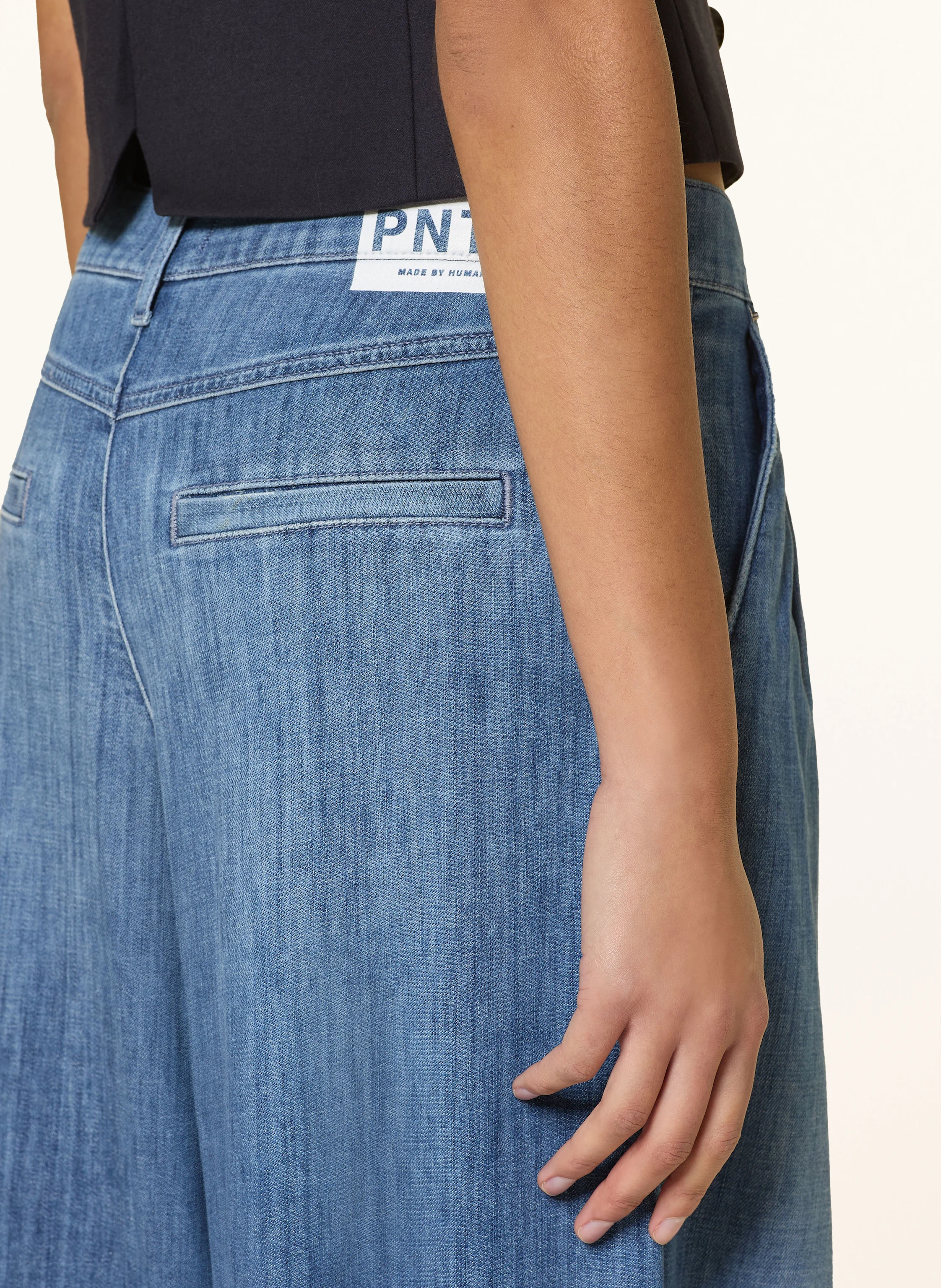 PNTS Marlenehose THE GENT aus Denim