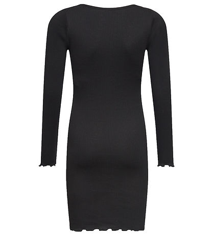 Rosemunde Kleid - Rib - Schwarz
