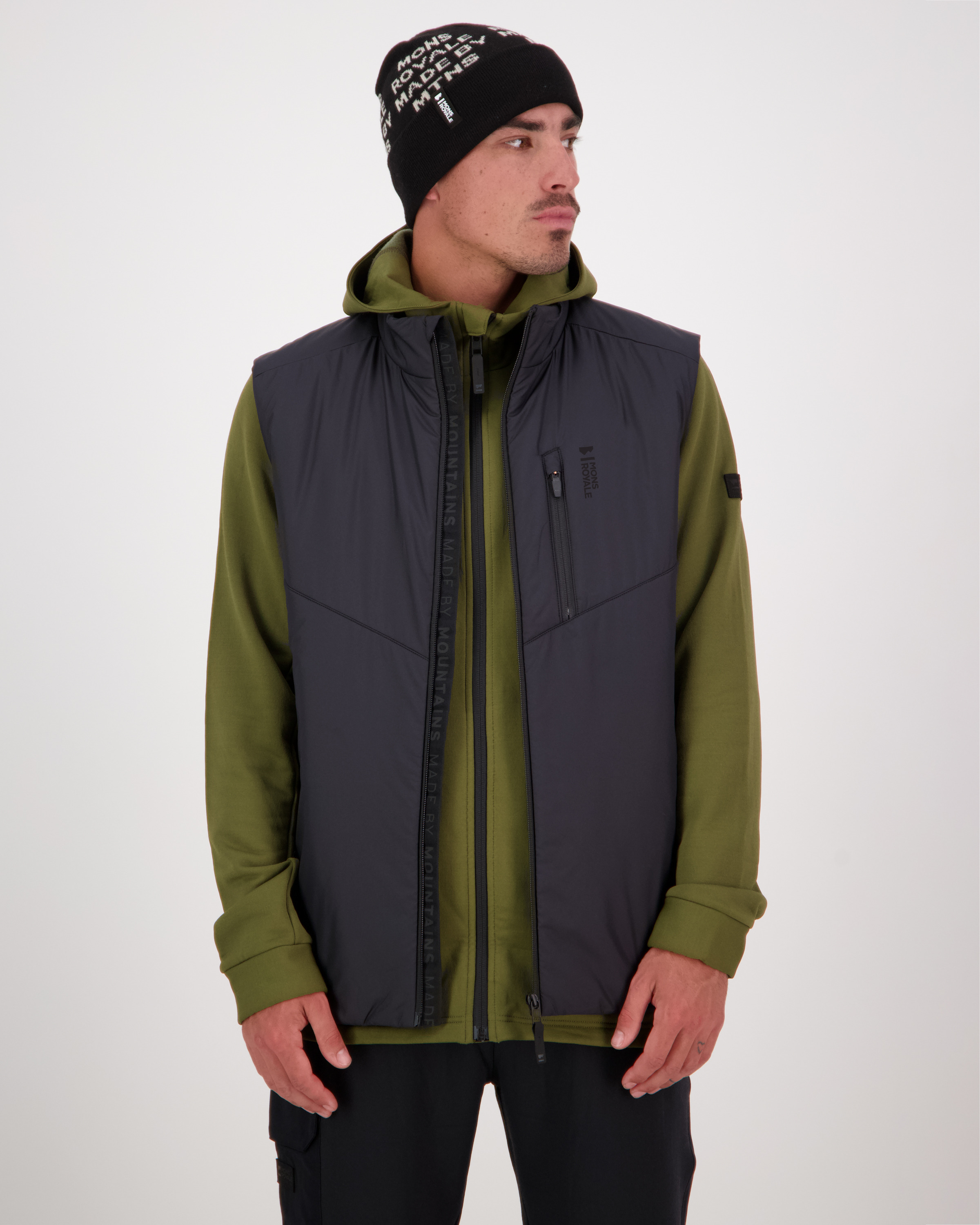 Mens Arete Merino Insulated Vest