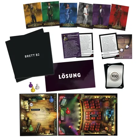 Hasbro Cluedo Escape Der Club der Magier