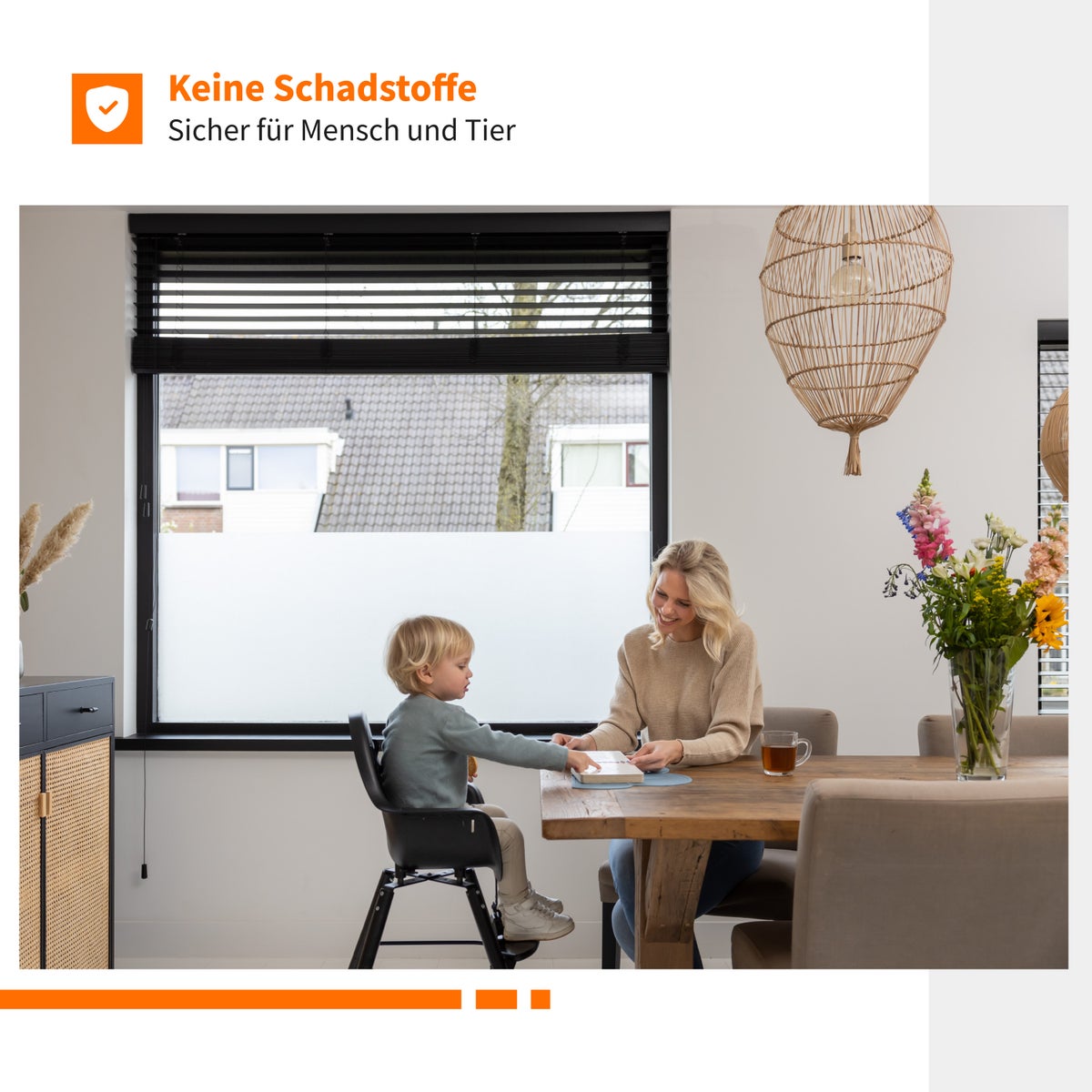 Simple Fix Raamfolie 90 x 300 cm - Privacy Raamfolie, Isolatiefolie - Ondoorzichtige Zelfklevende Raamfolie - Mat