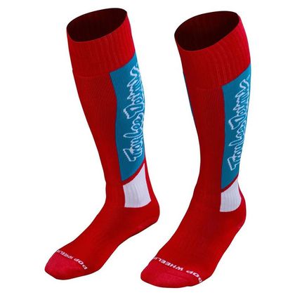 Chaussettes MX TroyLee design GP MX COOLMAX THICK - Rouge