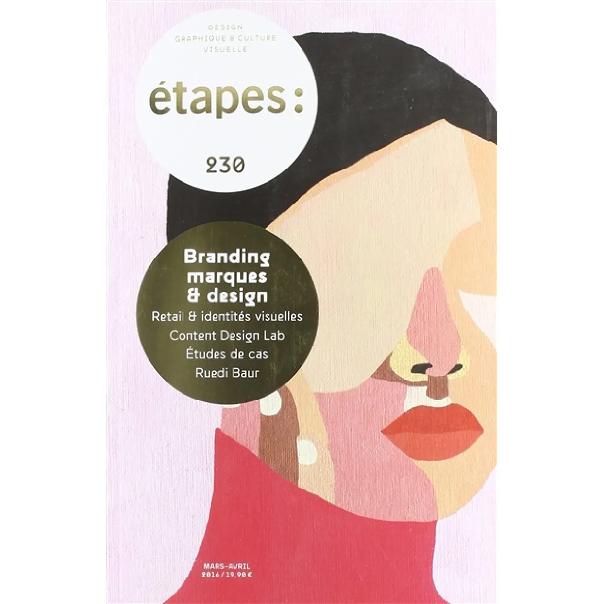 Etapes : design graphique & culture visuelle, n° 230. Branding, marques & design · Occasion