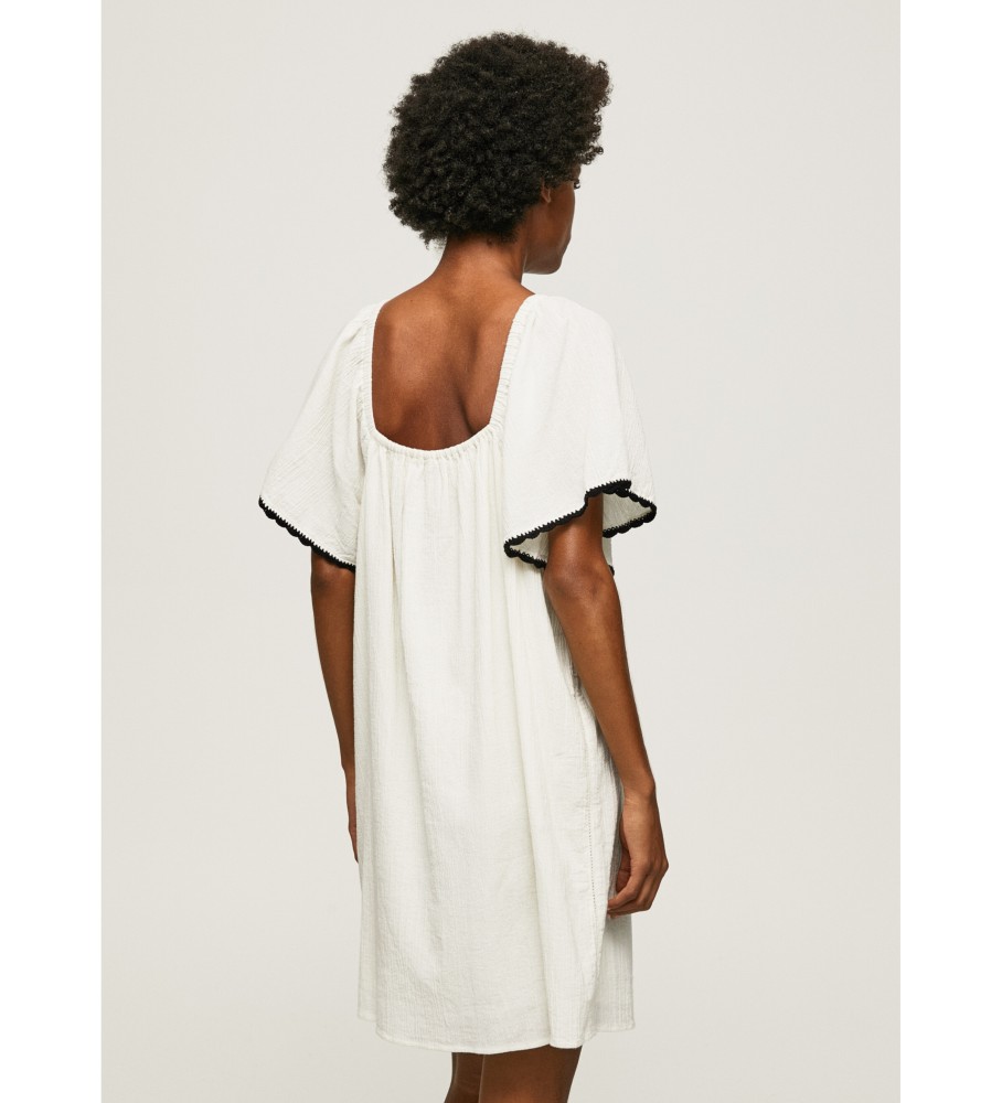 Vestido branco Pepe Jeans Aliba