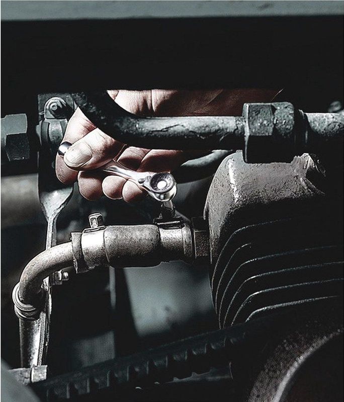 Wera - 8001 A Zyklop Mini - Bit-ratel - Staal - 1/4
