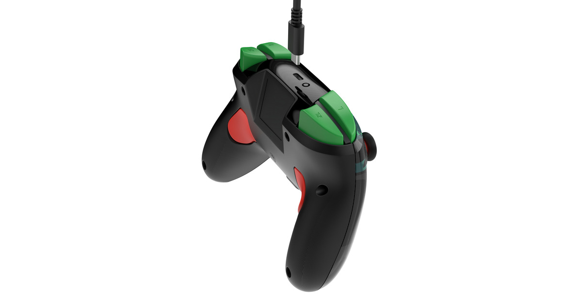 Turtle BeachRematch draadloze gamingcontroller – Donkey Kong  (Zwart/groen, Nintendo Switch, Nintendo Switch Lite, Nintendo Switch - OLED-model, Nintendo Switch 2)