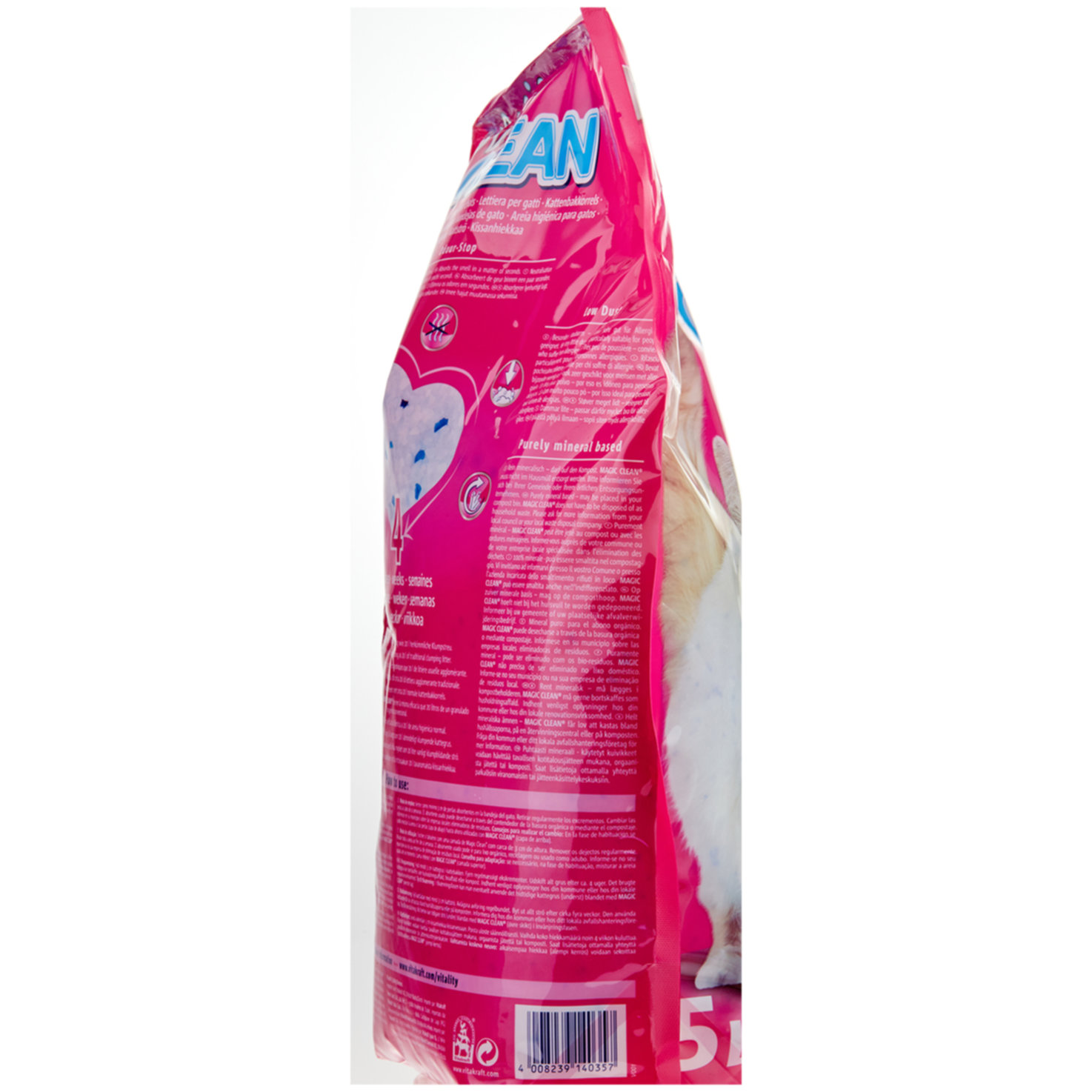 Vitakraft Magic Clean Katzenstreu Classic nicht klumpend