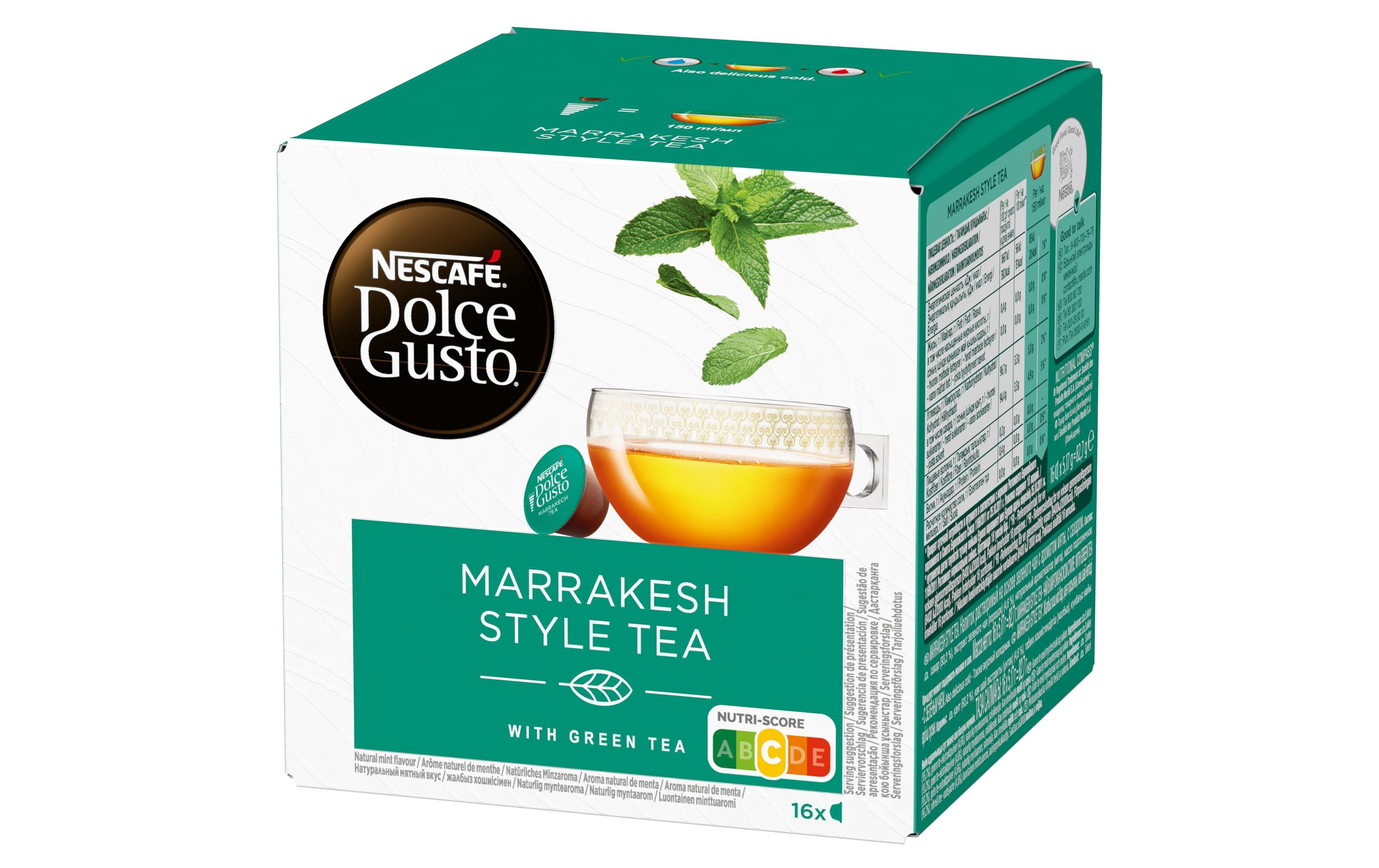 Dolce Gusto Marrakesh Style Tea 16 StückMischgetränk aus verschiedenen Teesorten