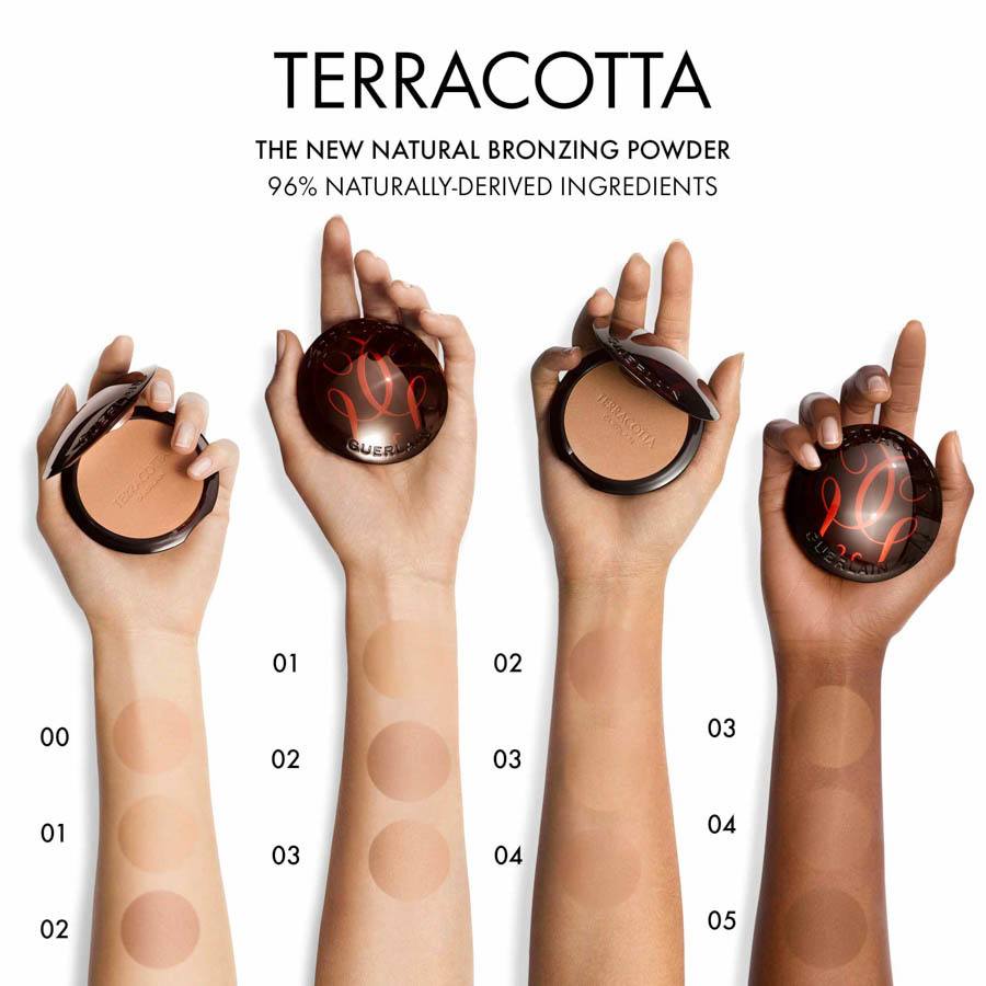 Guerlain Terracotta Natural Bronzing Powder 02 Medium Cool 10g