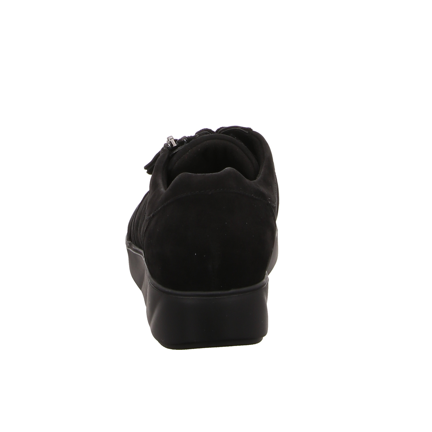 Waldläufer Schnürhalbschuh schwarz