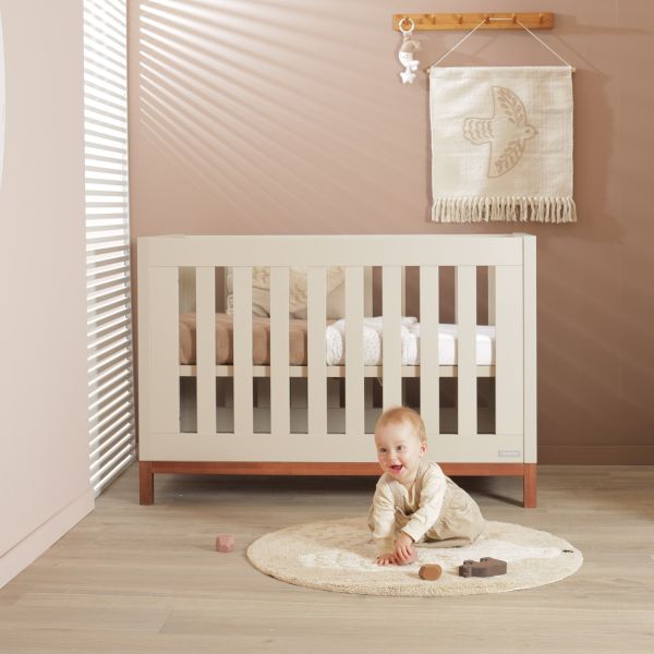 Puck Bird Vloerkleed – 90 cm – Tuft Beige