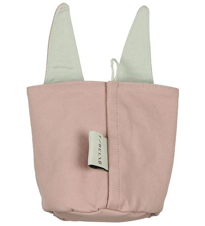 Fabelab Aufbewahrungsbeutel - 16x10 - Cute Bunny - Rosa