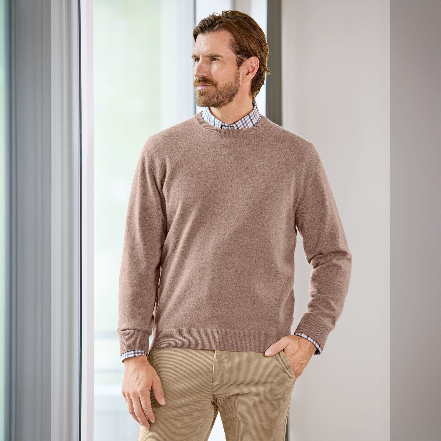 Pullover Herren aus Kaschmir GOTS