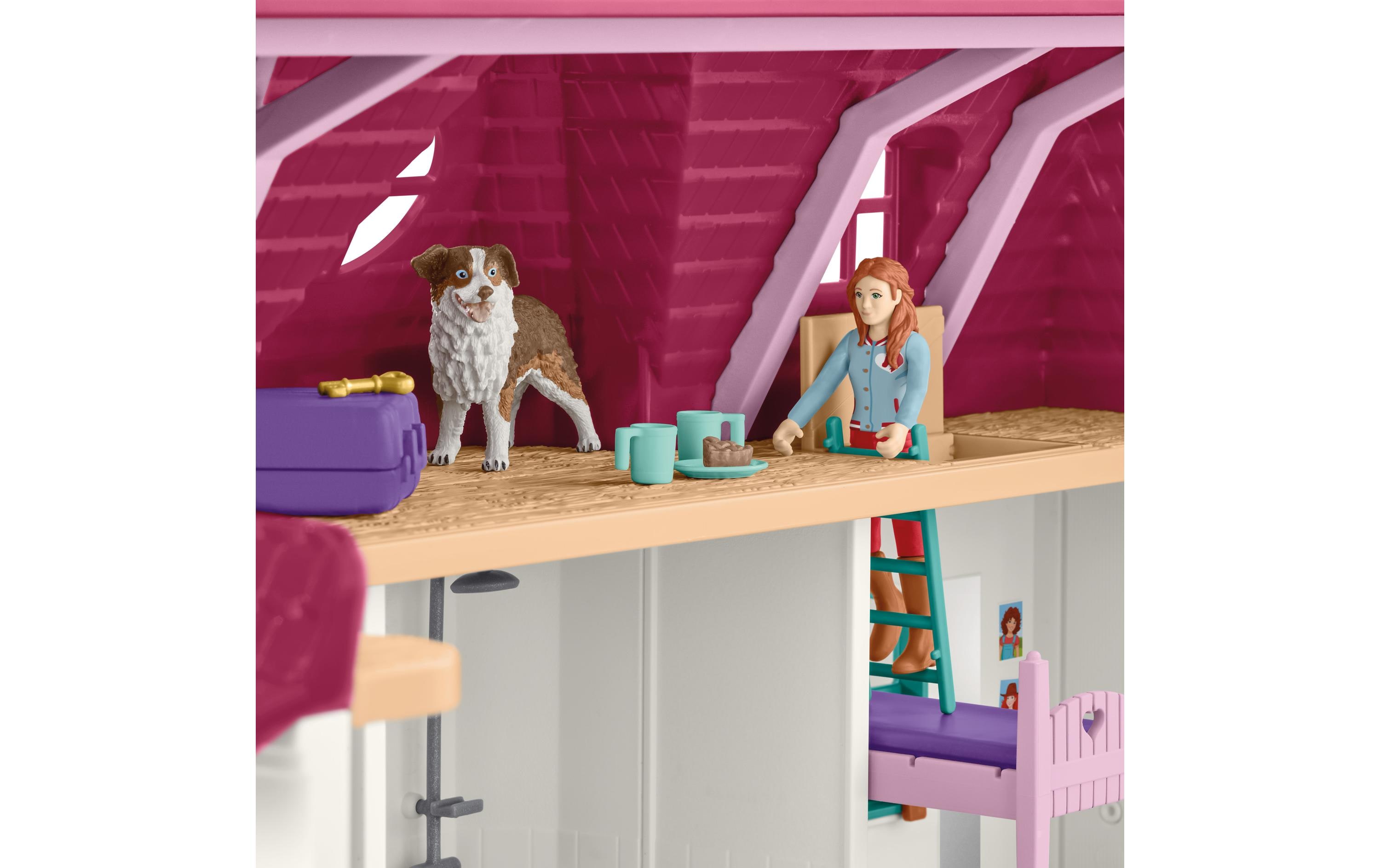 Spielfigurenset Horse Club Lakeside Pferdehof<br>Playset fördert kreatives Spielen